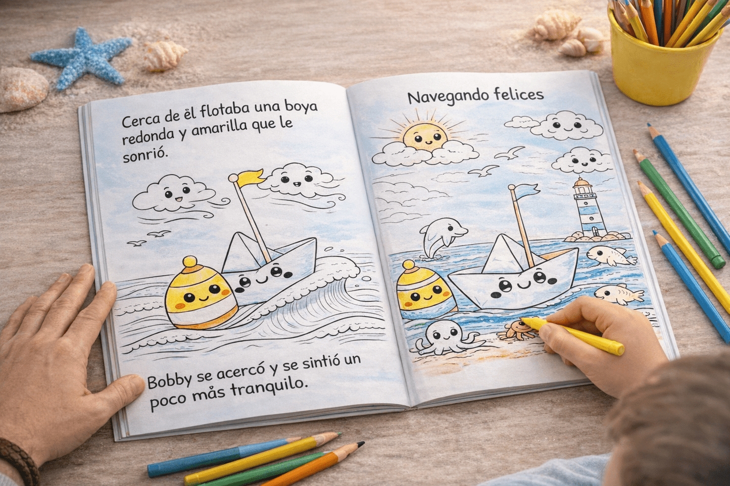 Bobby y las olas traviesas que cambian - ColorStory