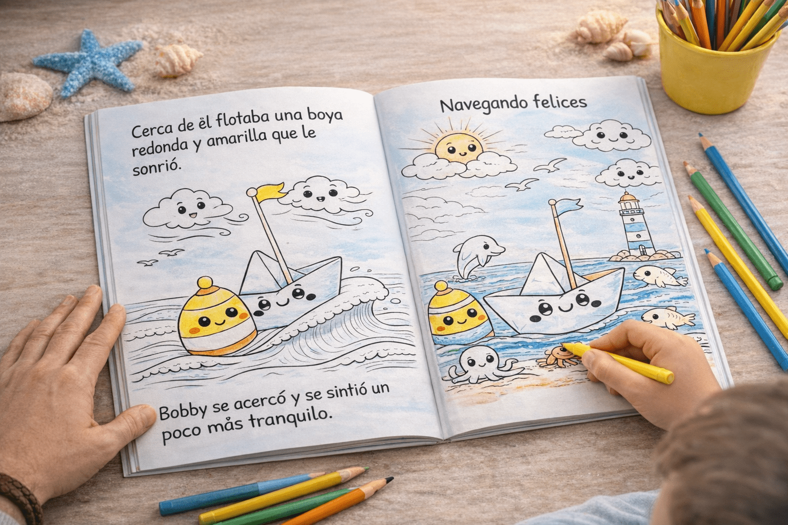 Bobby y las olas traviesas que cambian - ColorStory