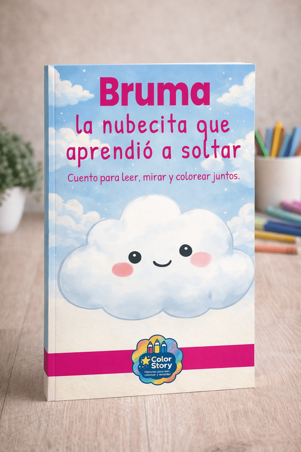 Bruma, la nubecita que aprendió a soltar - ColorStory
