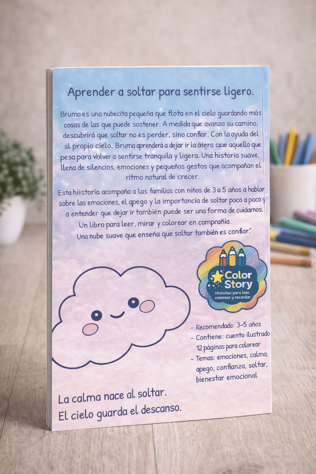 Bruma, la nubecita que aprendió a soltar - ColorStory