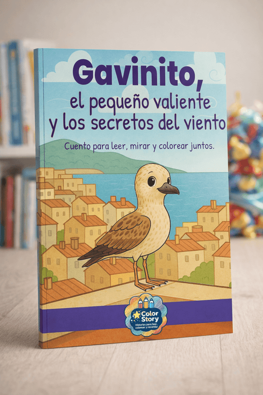 Gavinito, el pequeño valiente y los secretos del viento - ColorStory