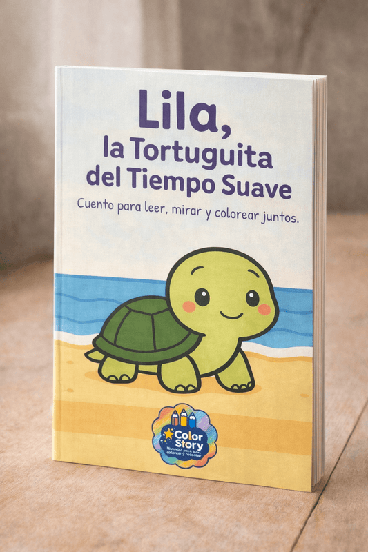 Lila, la tortuguita del tiempo suave. - ColorStory